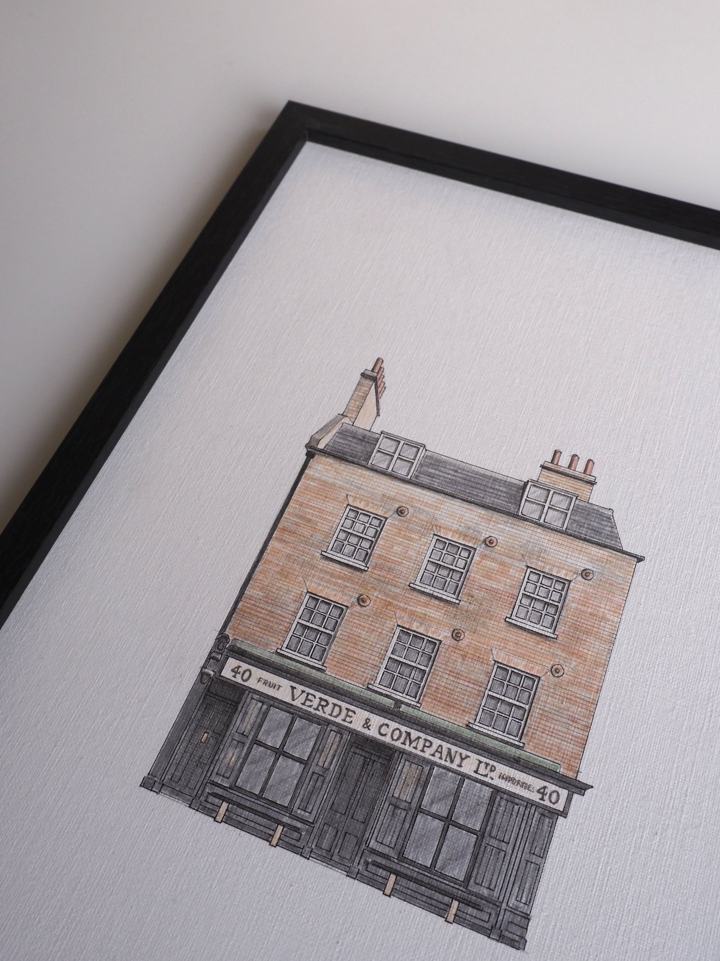 Nagare Coffee, Spitalfields [Original Drawing]